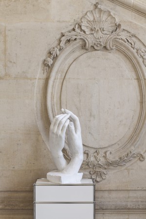 La Cathédrale 64 cm, reproduction de sculpture officielle du musée Rodin.